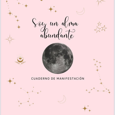 Cuaderno de manifestación EN FORMATO FÍSICO "Soy un alma abundante" ENVÍO INCLUIDO